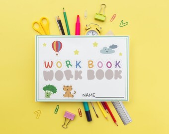 Preschool Printable Busy Book | Digital Download for Kids | Educational Activities | Instant Download | Quiet Book for Travel and home