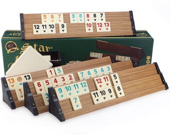 Rummikub Parker Versión De Viaje – Juego De Fichas De Plástico Para 2-4 Jugadores, Ideal Para Desarrollar La Lógica En Niños De 5 A 12 Años