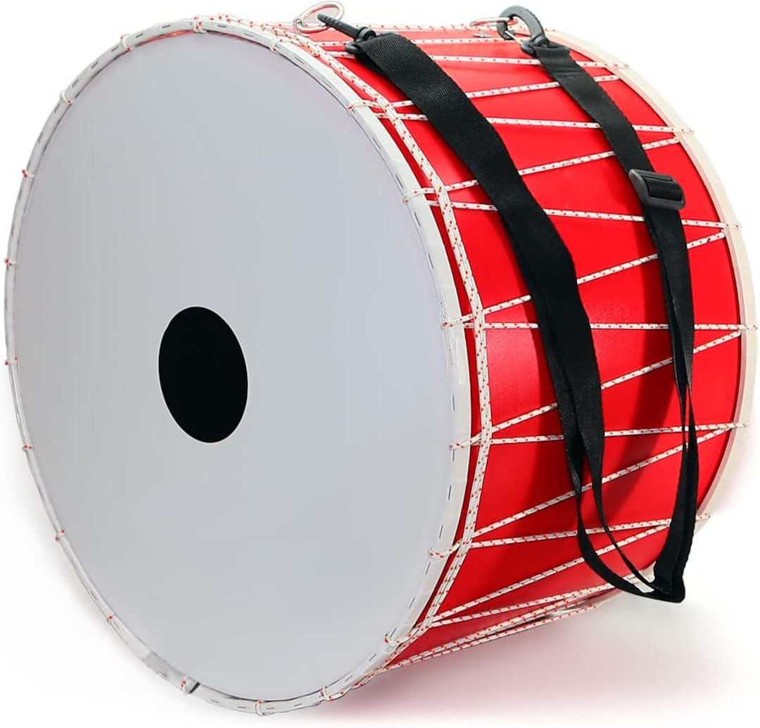 Oriental 51 Cm. DAVUL Dhol Drum, Davul, 100% Handmade, Red - Etsy