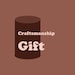 CraftsmanshipGift store logo