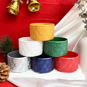 Christmas Silicone Stanley Boot | Glitter Gold Christmas Red Green Tumbler Cup Boot | Snowflake Stanley Boot | Christmas Stanley Accessories