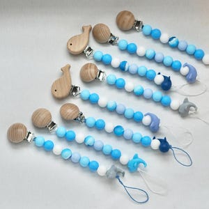 Sea Animal Pacifier Clip/ Newborn Pacifier Clip/ Baby Shower Gift/ Pacifier Holder/ Baby Pacifier Clip/ Gender Neutral Baby Gift