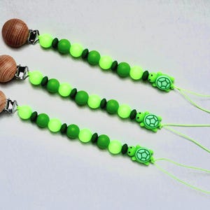 Turtle Pacifier Clip/Gender Neutral Pacifier Clip/ Newborn Pacifier Clip/ Baby Shower Gift/ Pacifier Holder/ Baby Pacifier Clip