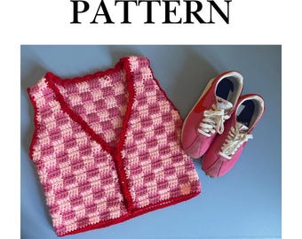 Eenvoudig vest-haakpatroon voor beginners