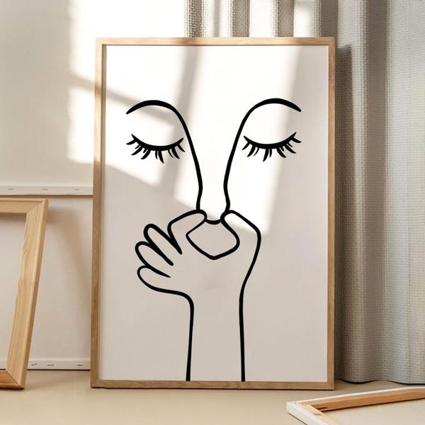 Bad Smell Humorous Art Canvas Poster, Cartoon Wall Art, Bathroom Aesthetic Decor, Retro Home Decor, Printed Gift