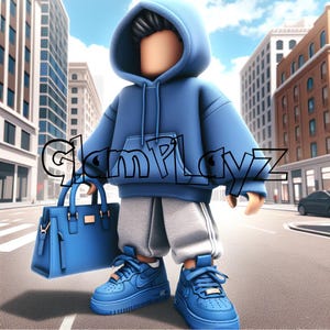 Cool Rich Roblox In The City Digital Download Character