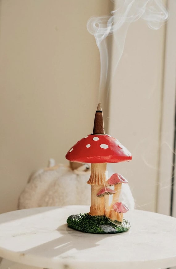 【Motif 】COTTAGE INCENSE POT Natural motif Cottage Incense Pot | BindleStore.