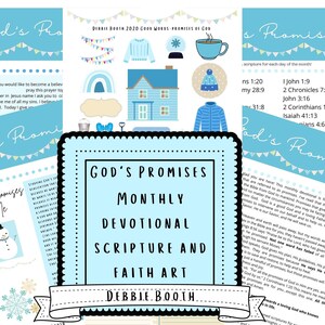 Gods Promises Devotional Journal Printable Bibel Studienplaner Gebetstagebuch Schriften Verse