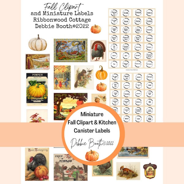 Canister Labels - Etsy