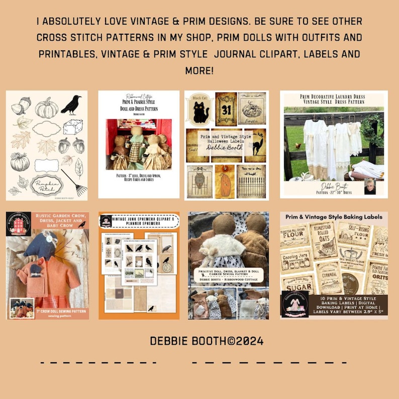 Sewing Pattern - Miniature Dollhouse Bed and Bedding Pattern-1:12 Scale PDF image 8