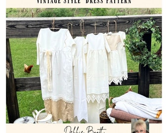 Primitive Laundry Hanger Dress Pattern – Vintage Style Decor (Download)