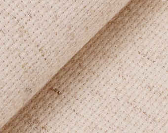 14 Count Oatmeal Linen Cross Stitch Fabric (12x18-Inch)