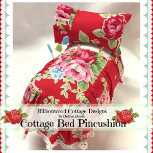 PDF  Pincushion Cottage Bed 3" x 5"