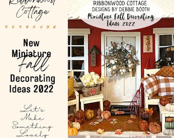 SALEMiniature Fall Decorating Ideas 2022| Fall Miniature Home Tour | PDF | DIY | Patterns
