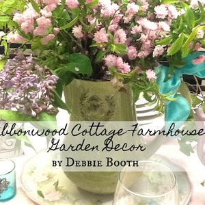 Cottagecore Garden and Farmhouse Style Decorating Ideas Ebook image 1