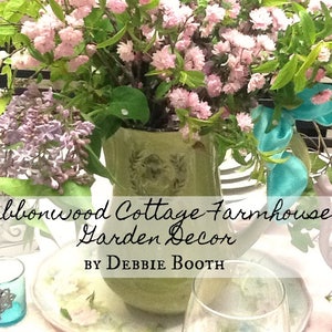 Cottagecore Garden and Farmhouse Style Decorating Ideas - Ebook