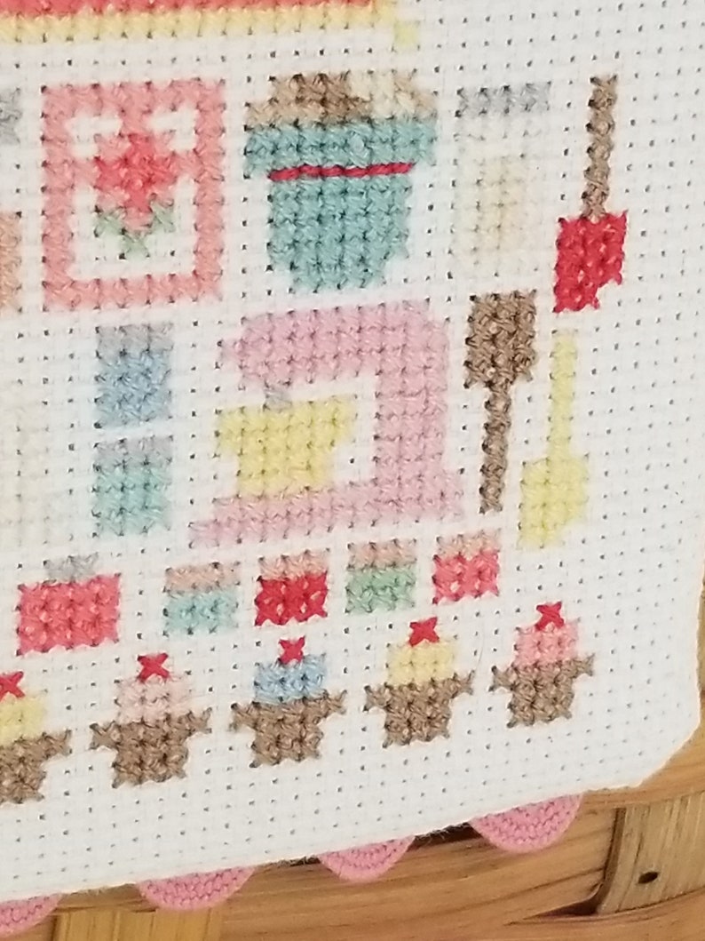Cross Stitch Pattern - Cake Baking PDF Download - Etsy