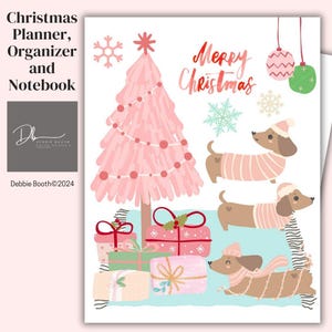 Planificador, organizador y cuaderno navideño definitivo / 193 páginas para planificar las fiestas / Imprimible / Descarga inmediata / Ver descripción