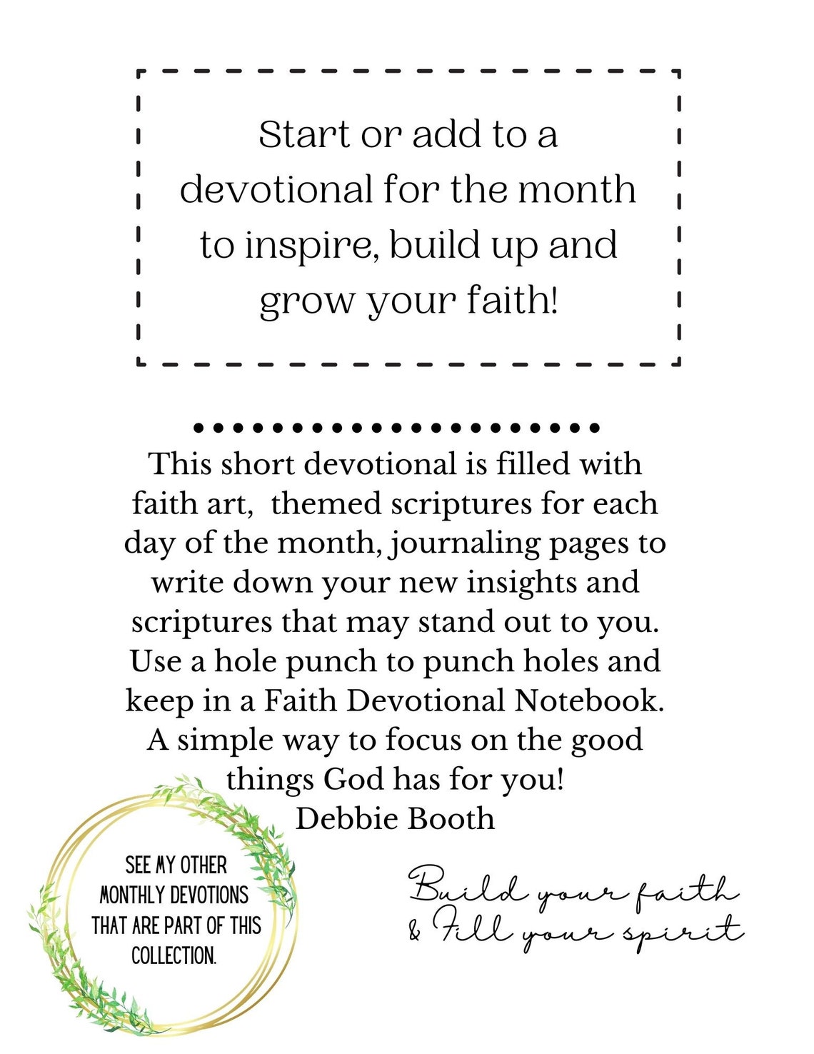 Devotional Journal Printable Bible Study Planner Prayer Journal ...