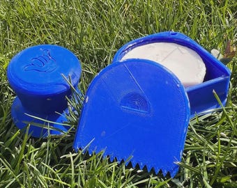 Ultimate Gift For Surfer Combo, Round Wax Scraper and Surf Wax Case