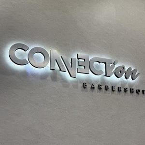 Letreros con logotipo de salón, letreros comerciales retroiluminados, letreros de barbería, letreros con letras iluminadas, letreros metálicos 3D, letreros LED, logotipos para escaparates.