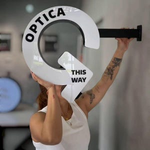 Custom outdoor sign, 3D advertising sign, Metal logo sign, Storefront blade sign, Business logo sign, 3D Metal sign, Double sided signage