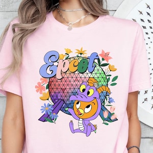 Disney Epcot Flower Festival Shirt, Orange Bird T-shirt, Figment Shirt, Disneyland Spring Tee, Summer Orange Bird Tee, Purple Dragon Tee