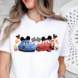 Disney Lightning McQueen and Sally Shirt, Disney Cars Friends Shirt, Disneyland McQueen Shirt, Cars Sally Shirt, Disney Cars Matching Shirt