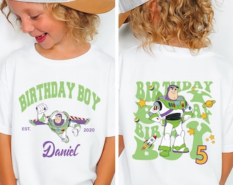 Buzz Lightyear Birthday Shirt, Disney Toy Story Birthday Party Tee, Lightyear Birthday Boy Gift, Custom Buzz Birthday Trip Tees