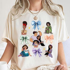 Coquette Encanto Family T-shirt, Mirabel Girls Tee, Disney Besties Sweatshirt, Madrigal Kids Gift, Disneyland Magical Family Tees