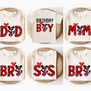 Shirt van de verjaardagsjongen van Spider-Man, superheld verjaardag familie-T-shirt, sweatshirt Spider verjaardagsfeestje, cadeau Spidey Kids, aangepaste Disney Bday Tees