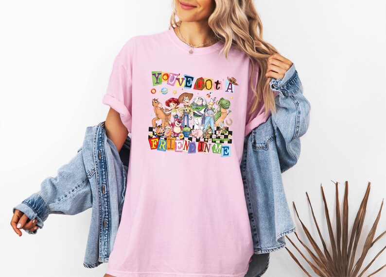 Toy Story You've Got a Friend in Me Shirt, Woody Buzz Jessie Tee, Watercolor Toy Story 5 Tees, Best Friends Trip T-shirts