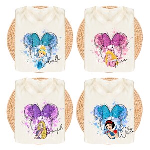 Disney Princess Shirt, Cinderella Sweatshirt, Snow White Tee, Little Mermaid Tee, Rapunzel Tee, Aurora Shirt, Moana Tee, Mickey Castle Shirt