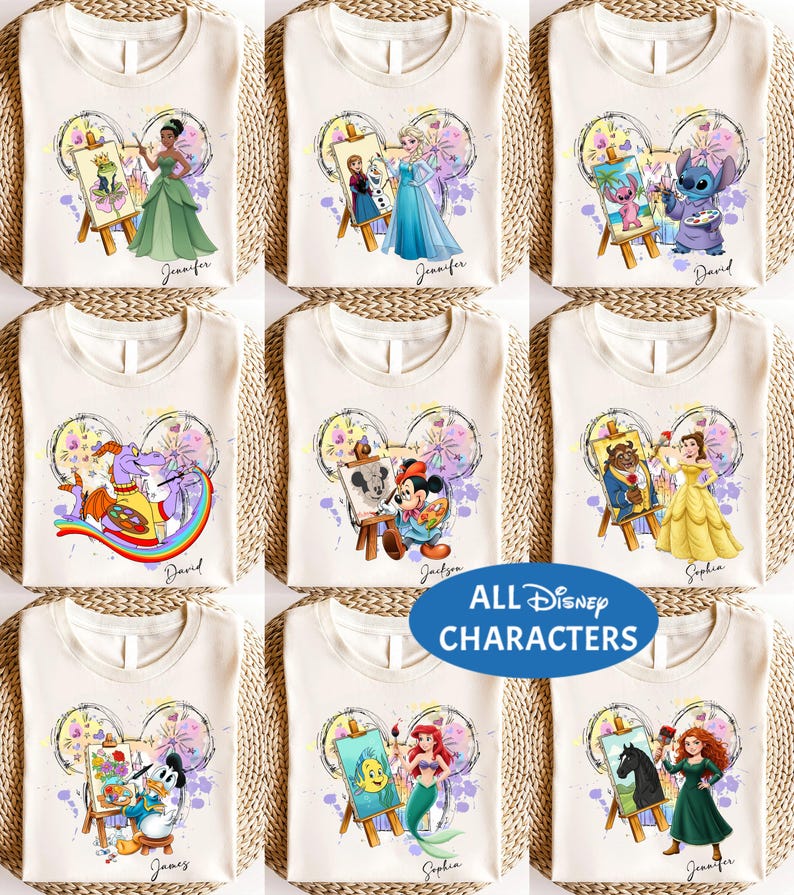 Disney Epcot Art Festival Shirt, Mickey Painter Sweatshirt, Custom Figment Artist Tee, Walt Disneyworld Painter Sweater, Disneyland Trip Tee