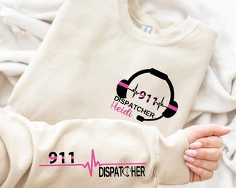 Custom Dispatcher Sweatshirt, 911 Dispatcher T-Shirt, 911 Emergency Sweater, Dispatch Nurse Shirt, Dispatch Room Shirt