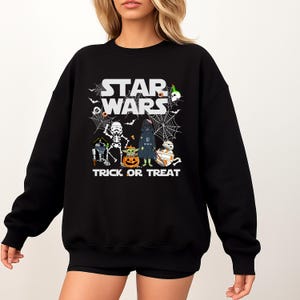 Star Wars Halloween Shirt, Darth Vader Pumpkin Season Tee, Disney Trick or Treat Sweatshirt, Galaxys Edge Spooky Hoodie.