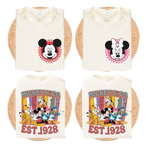 Mickey and Friends Trip Shirt, Disney Matching Sweatshirt, Mini Mouse Vacation T-Shirt, Disneyland Squad Tee, Daisy Donald Duck Shirt