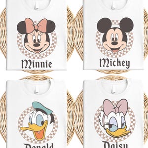 Retro Mickey and Friends Shirt, Disney Family Trip Shirt, Mini Mouse Shirt, Daisy Duck T-shirt, Donald Duck Tee, Mickey Sweatshirt