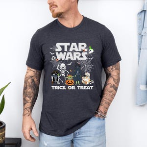 Star Wars Halloween Shirt, Darth Vader Pumpkin Season Tee, Disney Trick or Treat Sweatshirt, Galaxys Edge Spooky Hoodie