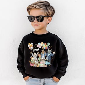 Zootopia Birthday Shirt, Judy Hopps and Nick Wilde Party Tee, Zootopia Birthday Girl Sweatshirt, Disney Zoo Toddler Boy T-shirt