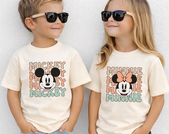 Disney Trip Shirt, Mickey and Friends Kids Tee, Disneyland Matching Sweatshirt, Mouse Toddler Sweater, WDW Vacation T-shirt