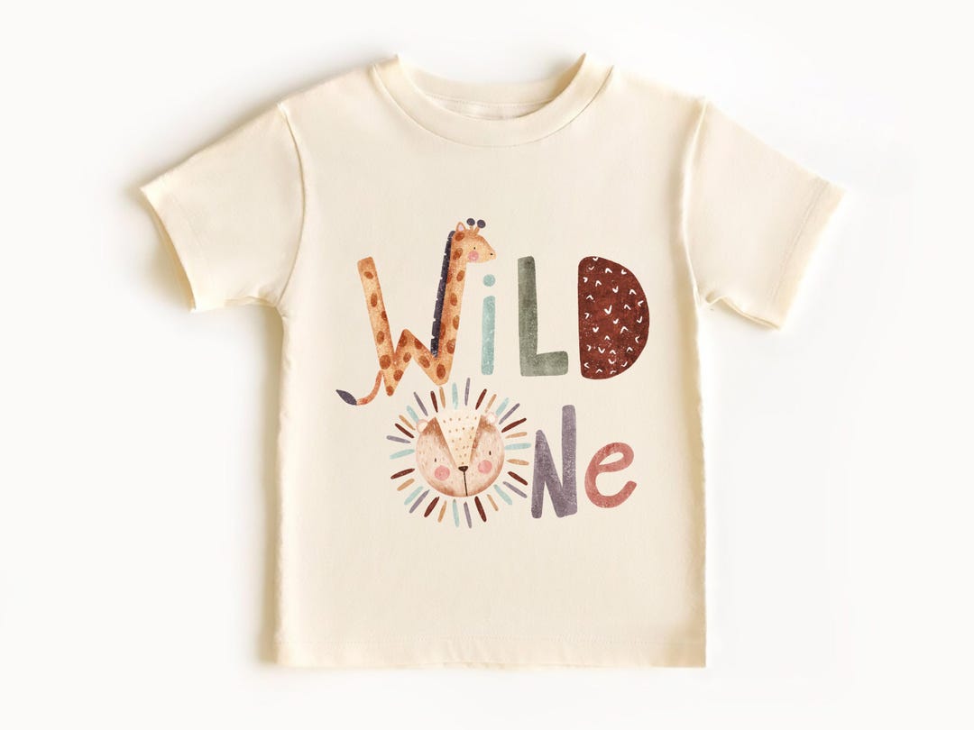 Wild One Shirt, First Birthday Bodysuit, 1st Zoo Birthday Party ...