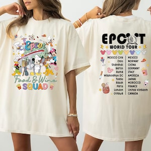 Disney Food and Wine Festival Shirt, Mickey Drinking Tee, Epcot Festival Hoodie, Disneyland World Tour Sweatshirt, Mouse Snacks Tees