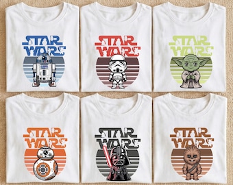 Star Wars Shirt, Disney Darth Vader Tee, Galaxy's Edge Squad Sweatshirt, Star Wars Characters Tees, Star Wars Fan Gift