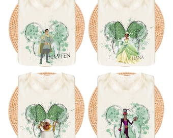 Princess Tiana Shirt, Disney Prince Naveen Tee, Tiana&#39;s Bayou Adventure Sweatshirt, Princess and The Frog Gift, Tiana Characters Trip Tees