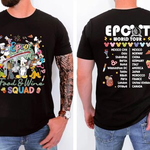 Disney Food and Wine Festival Shirt, Mickey Drinking Tee, Epcot Festival Hoodie, Disneyland World Tour Sweatshirt, Mouse Snacks Tees