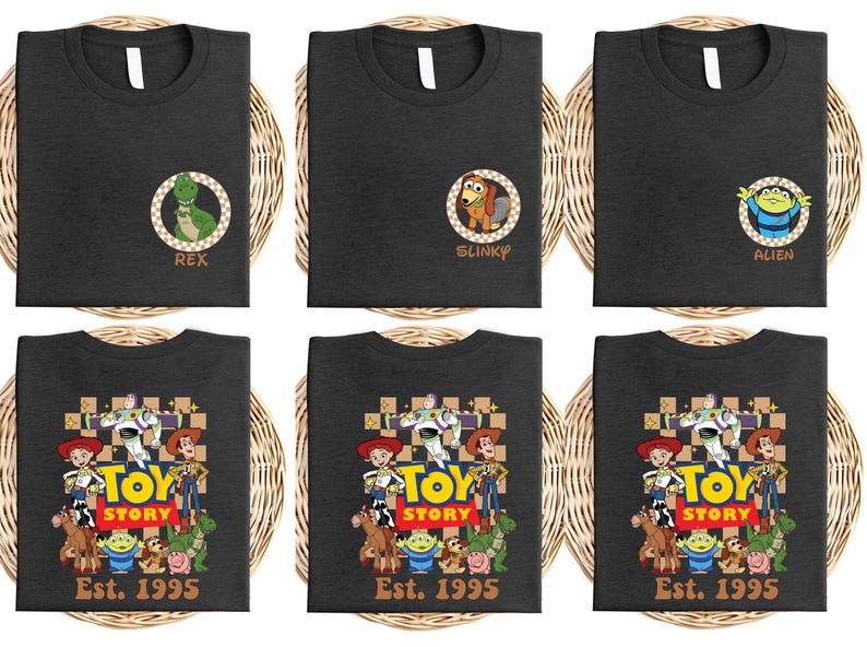 Disney Toy Story Trip Shirt, Slinky Dog Sweatshirt, Buzz Lightyear Shirt, Rex and Jessie Shirt, Sheriff Woody T-Shirt, Family Matching Tee