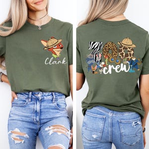 Zootopia 2 Shirt, Custom Disney Zoo Crew Sweatshirt, Animal Kingdom Tee, Wild About Sweater, WDW Safari Trip Tees, Judy Hopps and Nick Wilde