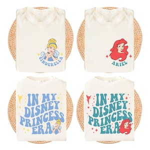 Disney Princess Shirt, Cinderella T-Shirt, Princess Belle Sweatshirt, Rapunzel Tee, Elsa Shirt, Tiana T-shirt, Little Mermaid Shirt