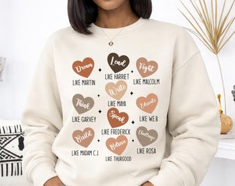 Martin Luker King Shirt, MLK Dream Sweatshirt, Geschichtspullover, Gleichheit-T-Shirt, Black Lives Matter Shirts